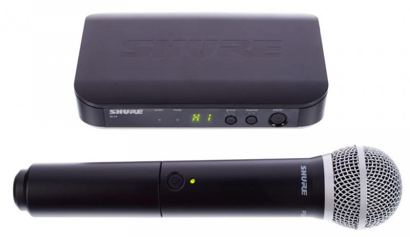 SHURE BLX24E/PG58 trådlös handmikrofon