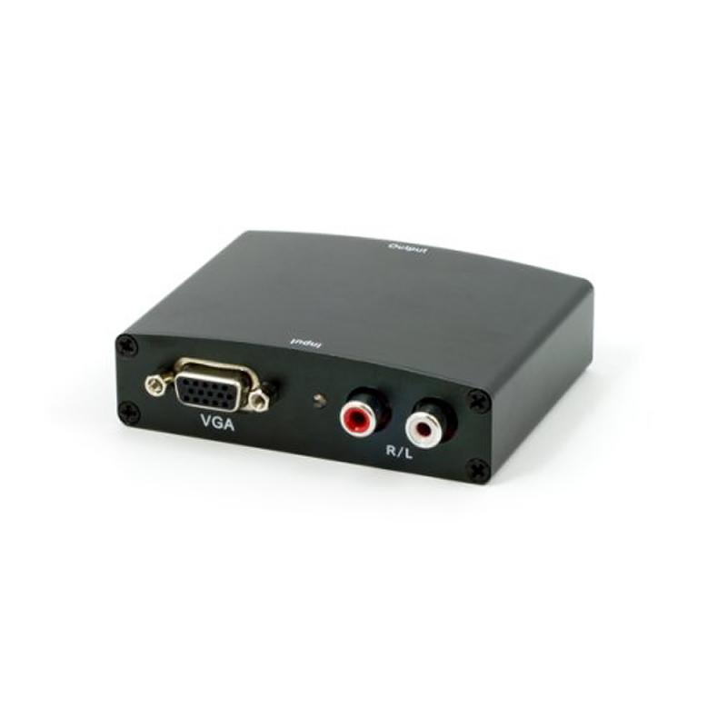 VGA/RL-audio till HDMI-scaler