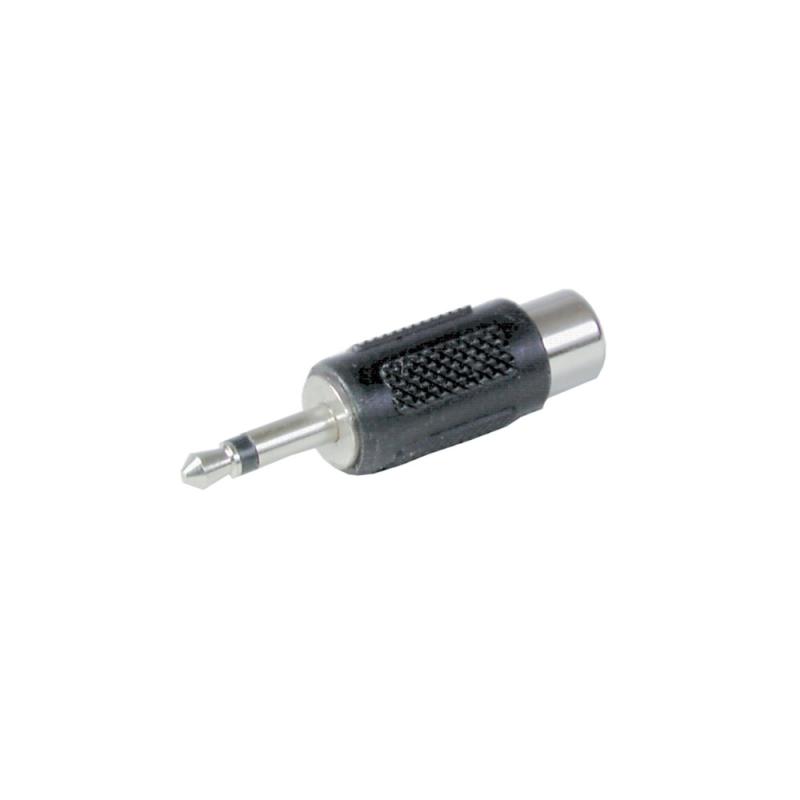 3.5mm AUX tele 2-polig till RCA adapter