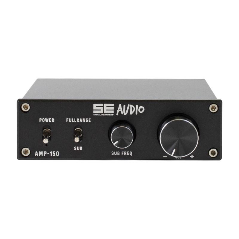SE audio AMP-150  Slutsteg 1x150W i 4Ohm, inbyggt delningsfilter