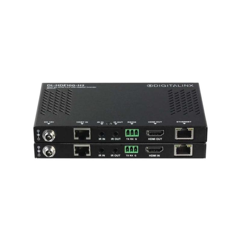 DL-HDE100-H2, Digitalinx HDMI 2.0 HDBaseT Extension Set w/ Control