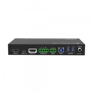 DL-SCU21C, 2x1 Soft Codec A/V Switcher with HDMI, USB-C inputs and USB 3.0 Hub Built In
