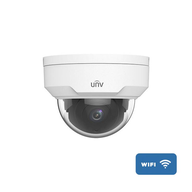 UNV IPC322SR3-VSF28W-D, Vandalsäker Dome, 2.8mm, WiFI, 2MP