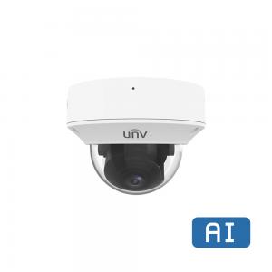 UNV IPC3238SB-ADZK-I0, AI Vandalsäker Dome, motor zoom 2.8-12 mm, 8MP