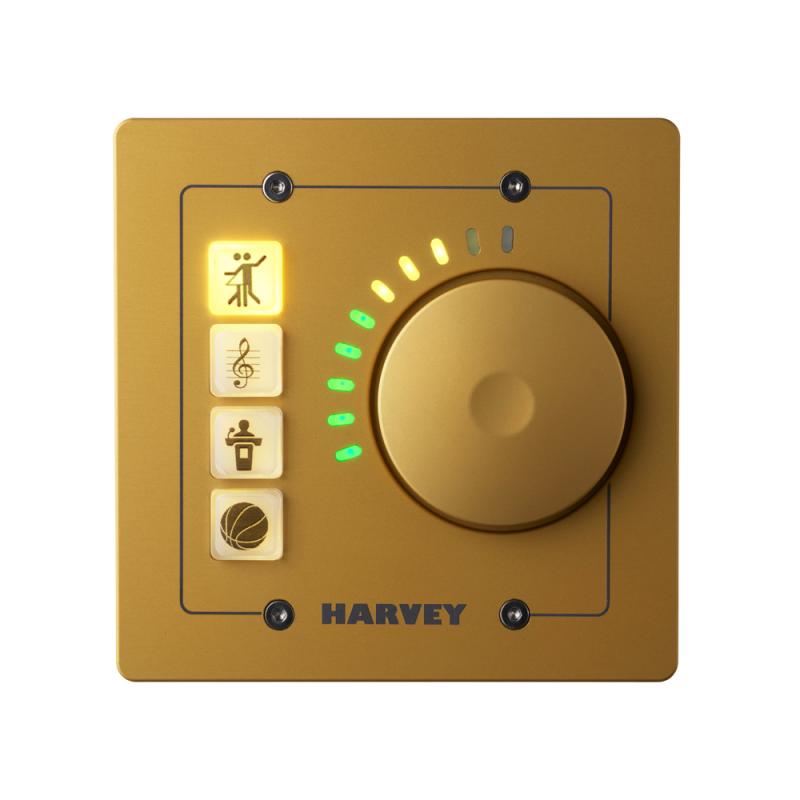 Harvey RC4 US-GO väggpanel guldfärgad