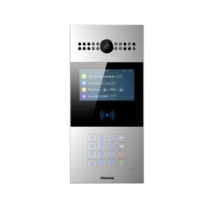 Akuvox R28A porttelefon med POE, video, knappsats, display, RFID, relä, wiegand, IP65