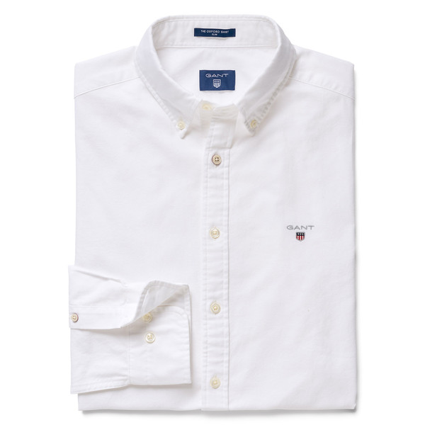 Gant Men's The Slim Oxford Shirt White 
