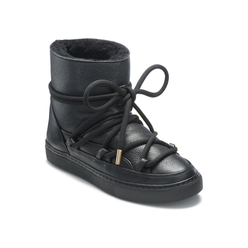 inuikii sneaker full leather black