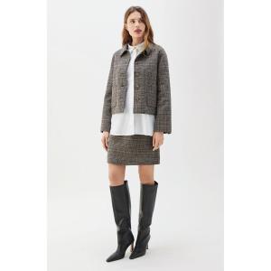 BUSNEL MATHILDE CHECKED JACKET