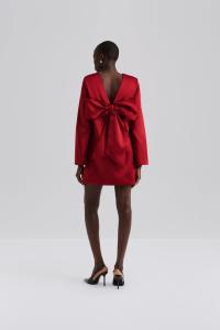 MALINA ELNA BOW MINI DRESS