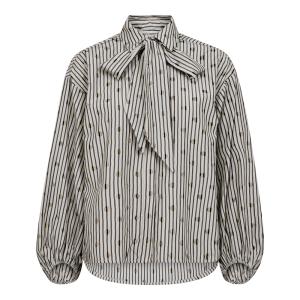 CO'COUTURE TRIXIE DOT BOW SHIRT