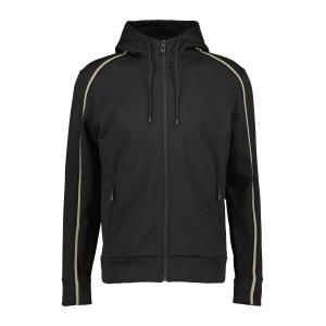 BOSS GREEN SAGGY ZIP-HOOD