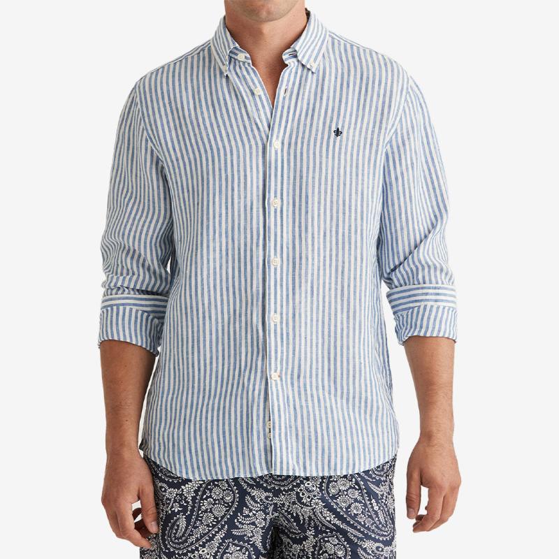 MORRIS LIN STR SHIRT