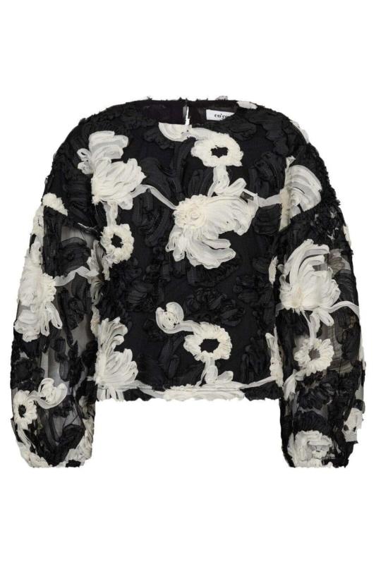CO'COUTURE FLEUR FLUFFY BLOUSE