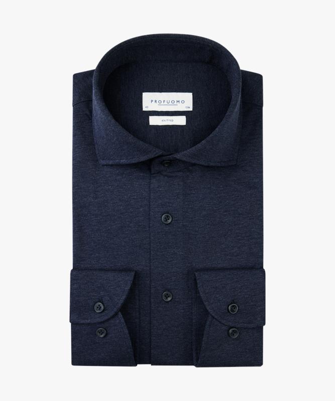 PROFUOMO KNITTED JERSEY SHIRT