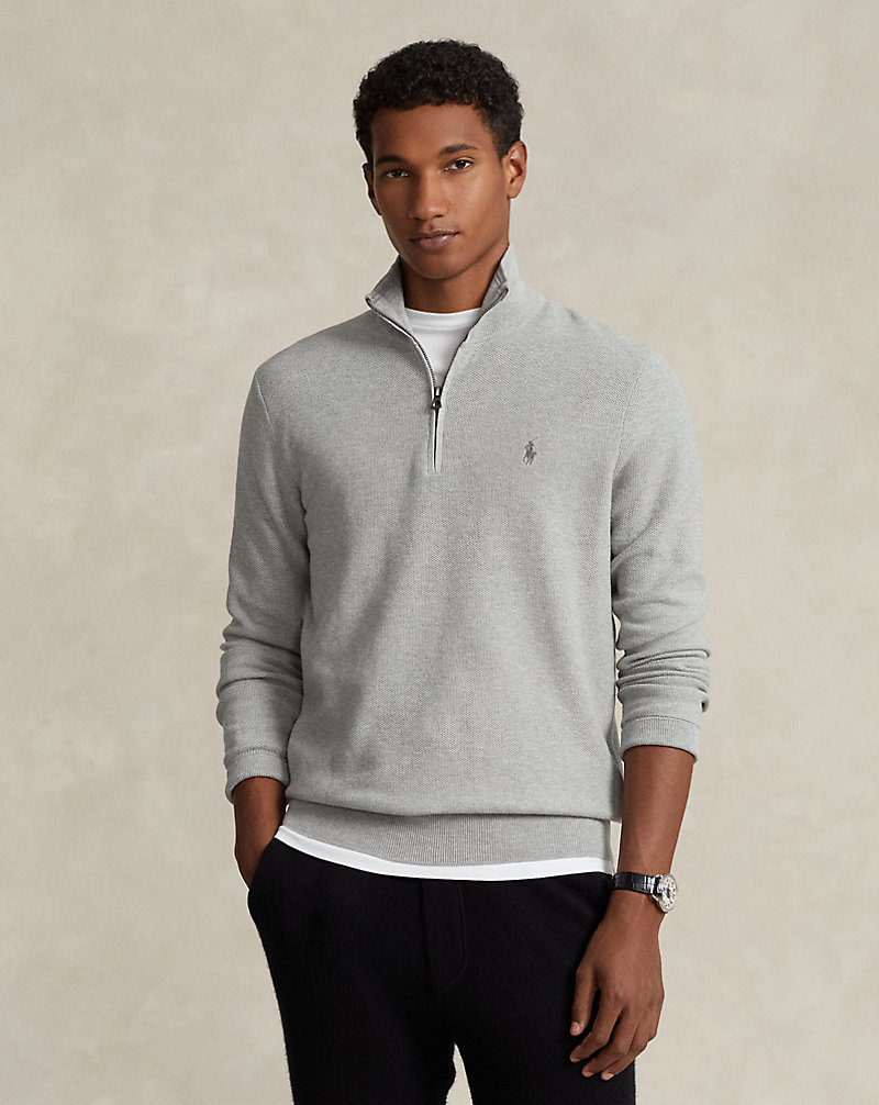 POLO RALPH LAUREN COTTON HALF-ZIP