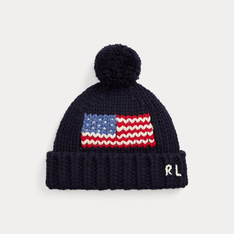 POLO RALPH LAUREN FLAG BEANIE