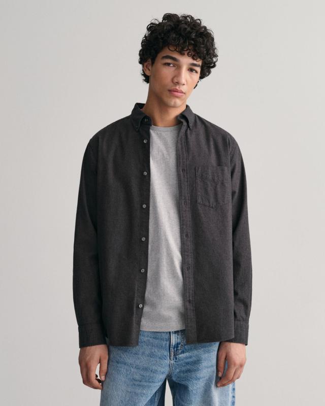 GANT FLANNEL MELANGE SHIRT