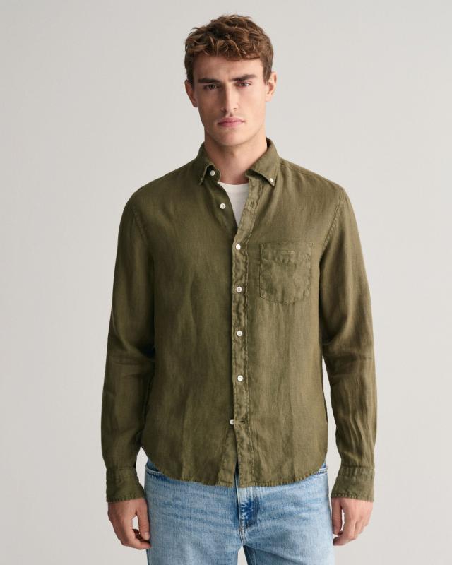 GANT DYED LINEN SHIRT