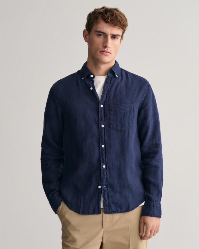 GANT DYED LINEN SHIRT