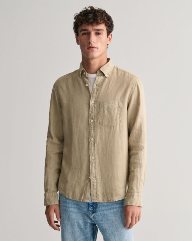 GANT DYED LINEN SHIRT