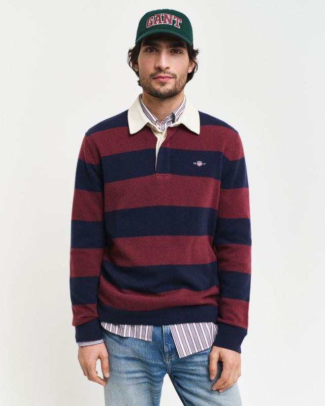 GANT STRIPED RUGGER