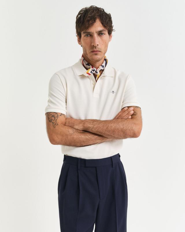 GANT TEXTURED POLO