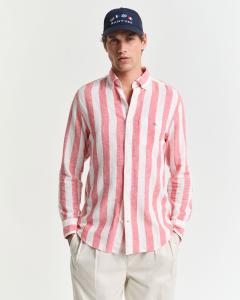 GANT COT/LIN STRIPE SHIRT