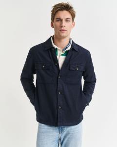 GANT COT/LINEN OVERSHIRT