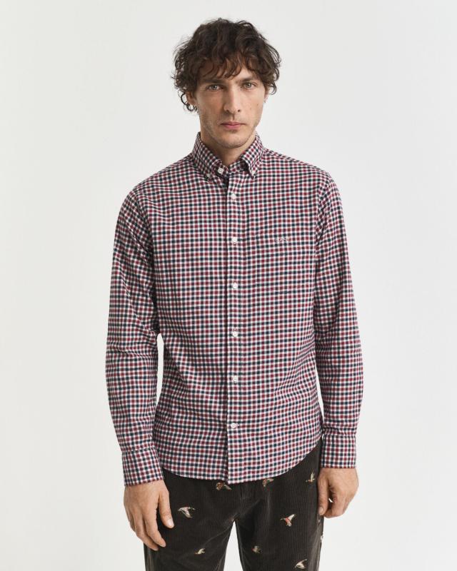 GANT REG TWILL GINGHAM SHIRT