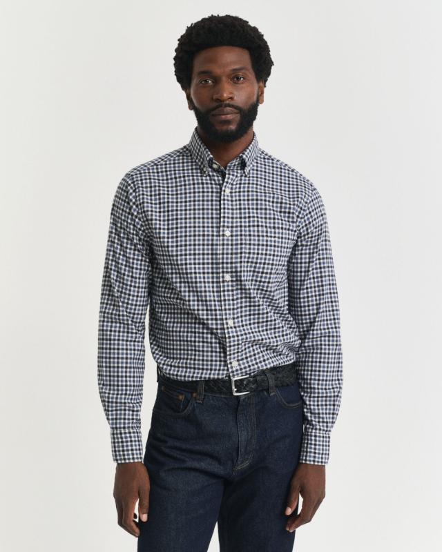 GANT REG TWILL GINGHAM SHIRT