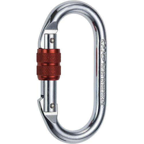 Carabiner Oval Standard 1-Lock 28kN