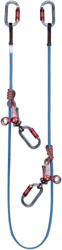 Positioning lanyard Gyro Lanyard Twin 5m