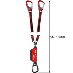 Fall Arrest Lanyard 2x1,35m Retexo Gyro Rewind Sharp-Edge 130kg