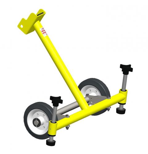 XTirpa 610 - Manhole Guard Stabilizer with wheels