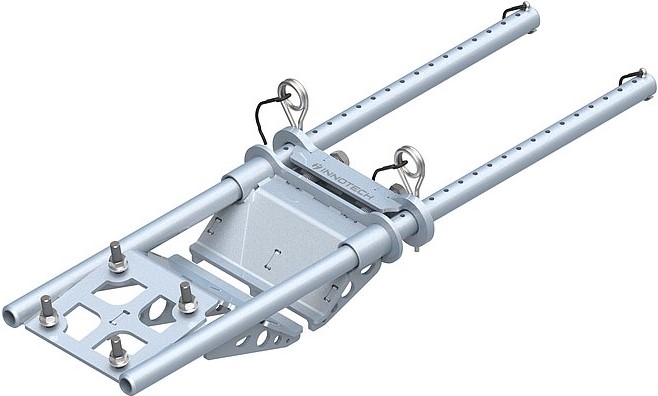 Base bracket, clamping console for steel beams