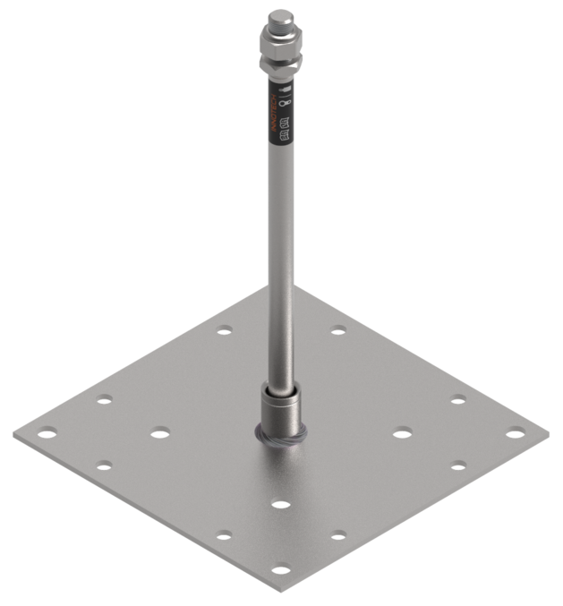 Universalpost Quadrat-11 EN795A