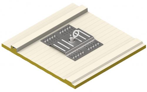 Anchor Point for trapezoidal sheet EN795 A