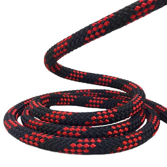 Markapliter Rope MARK Kernmantle rope 9,6mm Black/Red EN1891A