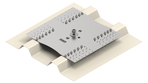Base for trapezoidal sheet EN795A/C