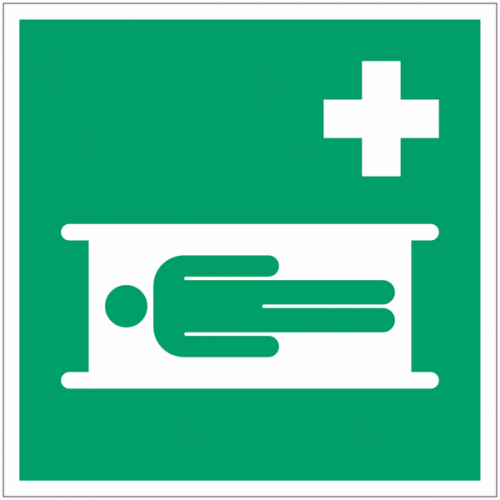 Sign - Stretcher 250x250mm