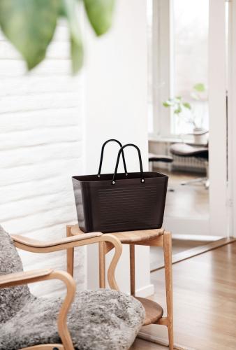 Hinza bag Large Brown - Green Plastic