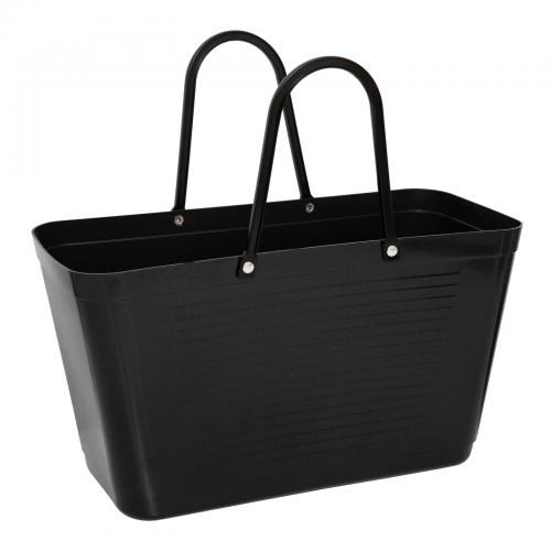 Hinza bag Large Black - Green Plastic