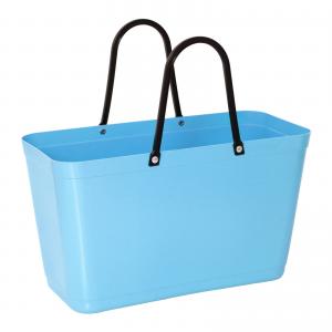 Hinza bag Large Light Blue - Green Plastic