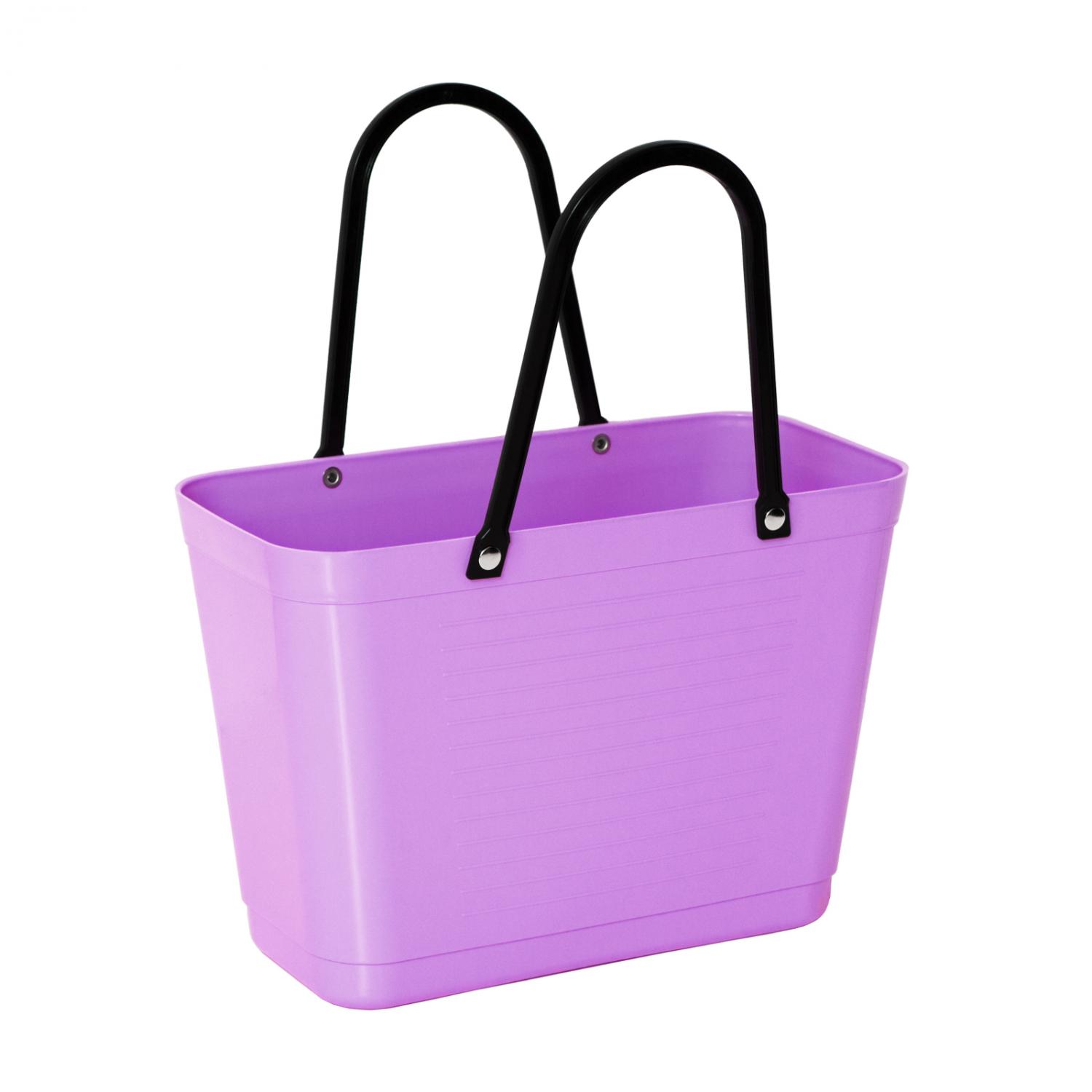 Hinza bag Small Purple - Green Plastic