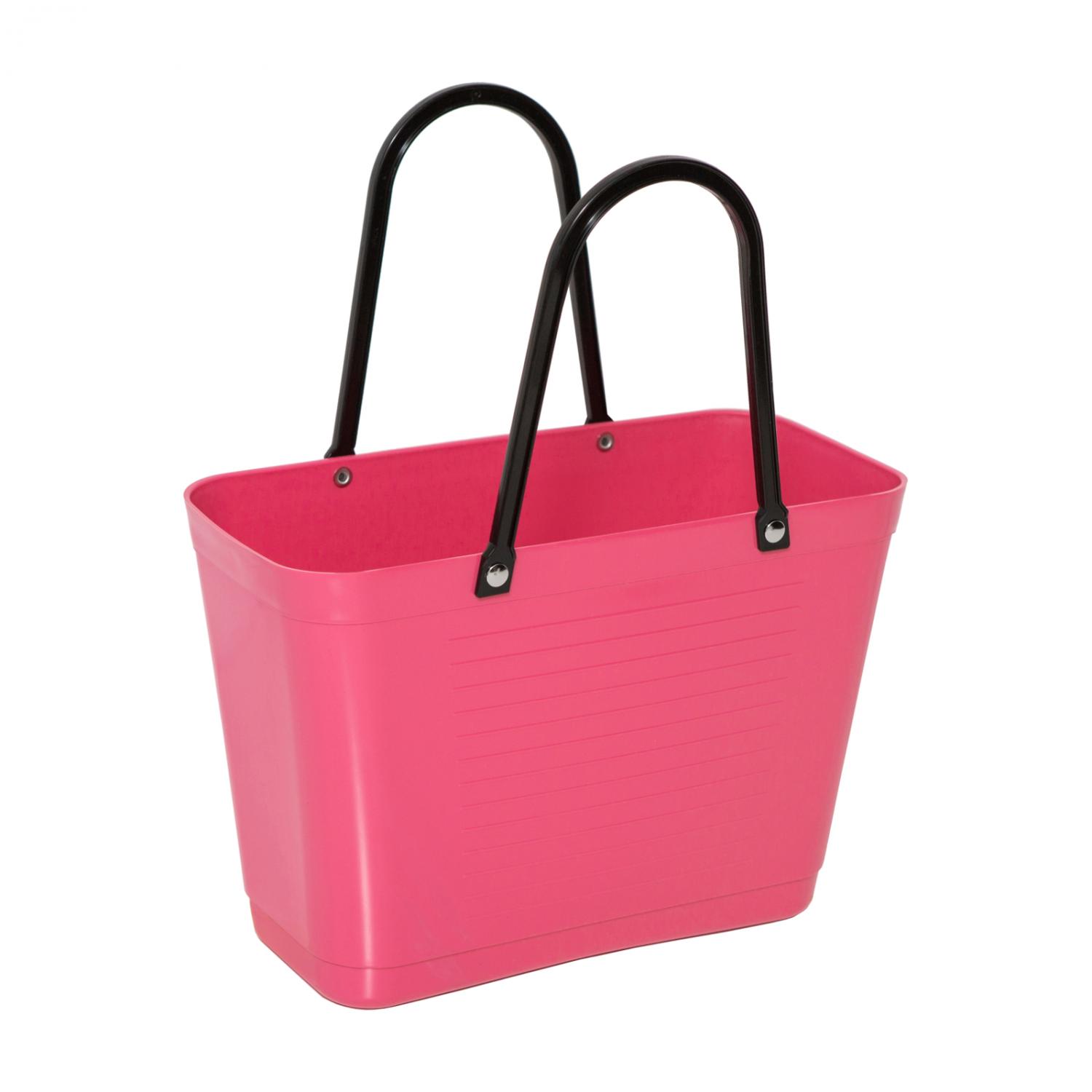 Hinza bag Small Tropical Pink - Green Plastic