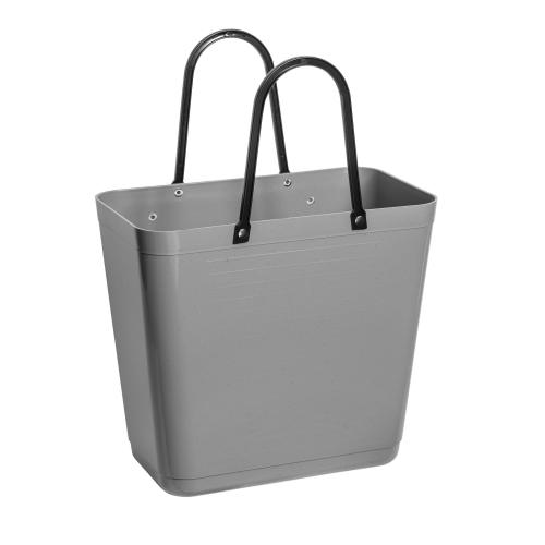 Väska Hinza Hög med cykelfäste, Grå - Recycled Plastic