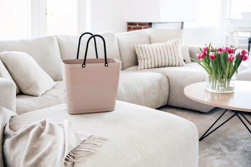 Hinza bag Tall Nougat - Recycled Plastic