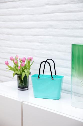 Hinza bag Small Aqua - Green Plastic