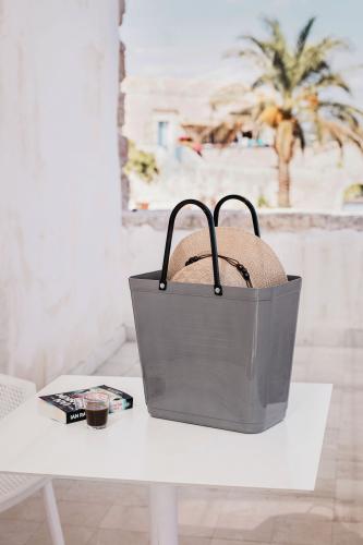 Hinza bag Tall Grey - Recycled Plastic